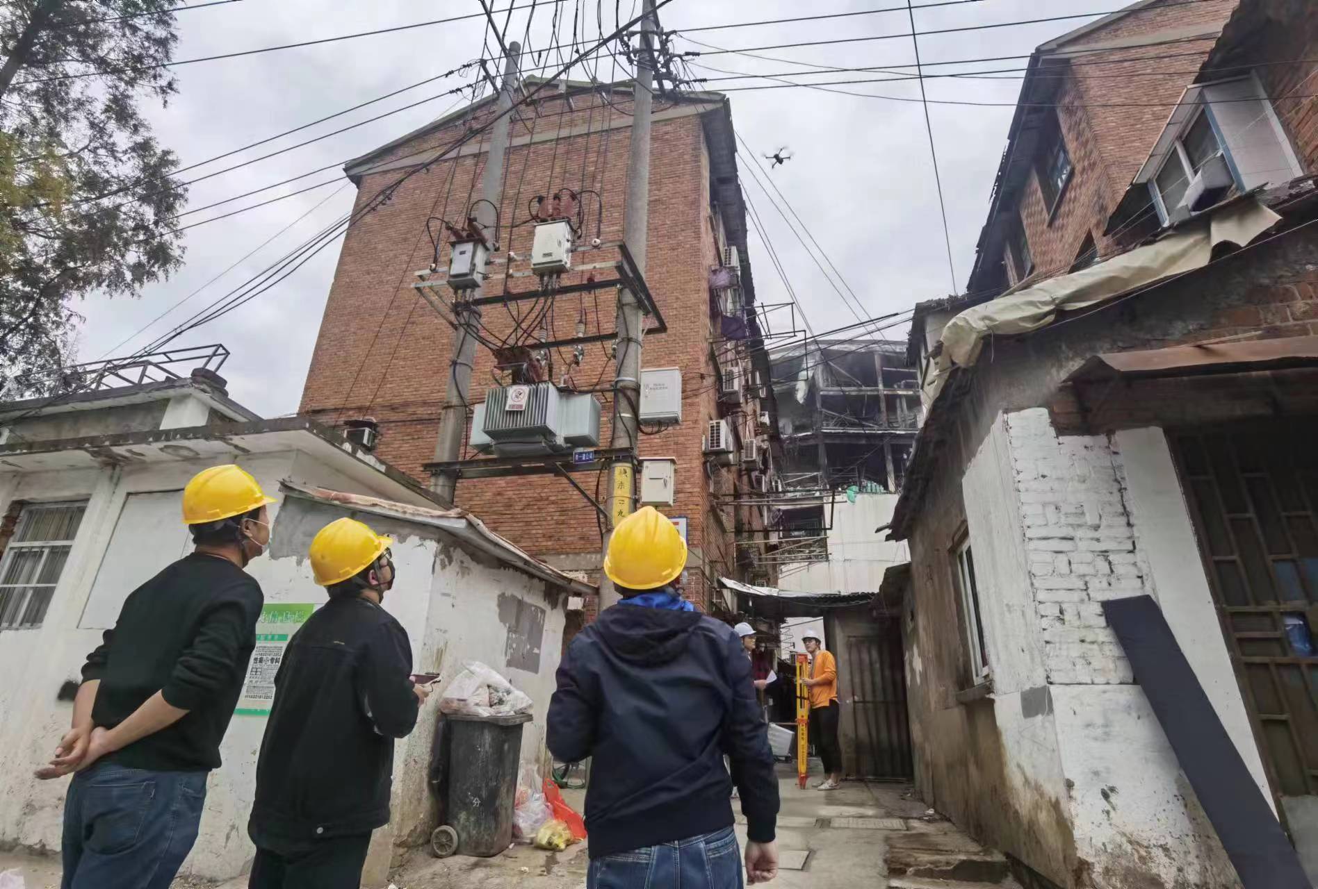 上海鈞測被邀請參與某火災相鄰房屋檢測